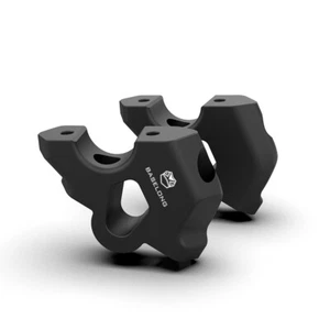 Motorcycle Handlebar Offset Risers For BMW R1300GS / Adventure /Trophy / TE - Picture 1 of 6