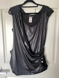 Baby phat Sequin Top Long T shirt vest - Picture 1 of 8