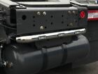 Chassis Rear Back Bar + LEDs To Fit Mercedes Actros MP4 Polished Stainless Steel