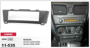 CARAV 11-535 Autoradio Rahmen Radioblende für NISSAN Almera Sentra DIN - Bild 1 von 2