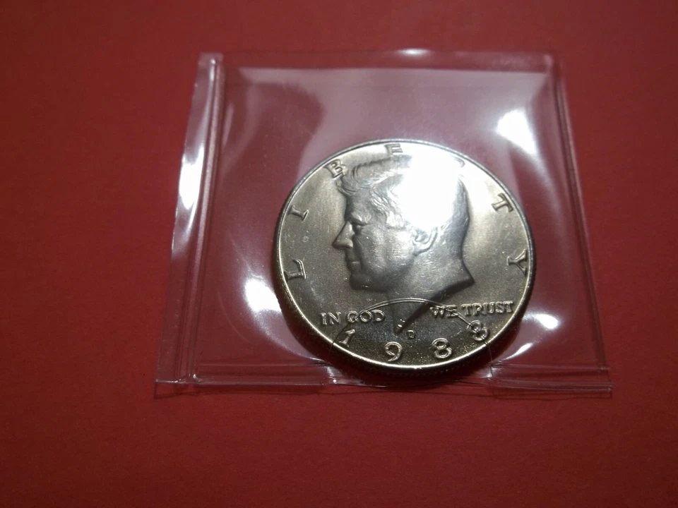 1988 D MINT Kennedy Half Dollar Unc. BU - Image 1 of 1