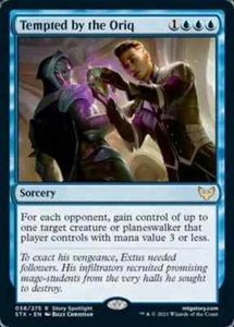 MTG Tempted by the Oriq FOIL - STX Strixhaven: School of Mages NM - Picture 1 of 1