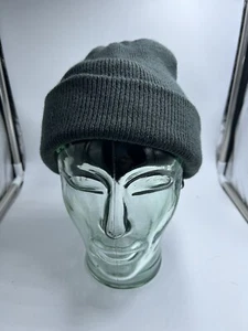 Beanie Mütze Mütze Uni Strick Ski Skully Bündchen Winter warm lässig Herren Damen einfarbig CF - Bild 1 von 6