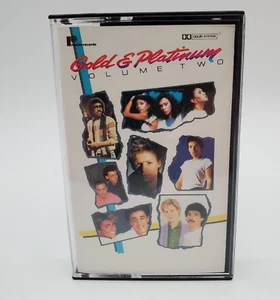80s Gold & Platinum Hits Pop Rock Compilation Cassette Tape 1985 Columbia House - Picture 1 of 10