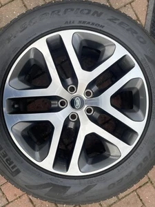 LAND ROVER DEFENDER 5095 20" DIAMOND CUT ALLOY WHEEL LR133250 L8BM-DA L8BM-CA #2 - Picture 1 of 14