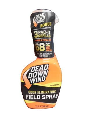 Dead Down Wind Odor Eliminating Unscented 32oz Evolve Field Spray +3 Refills - Image 1 of 3