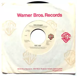 ROD STEWART - Baby Jane / Ready Now - Vinyl 45rpm 1983 Warner Bros 7-29608 - Imagen 1 de 5