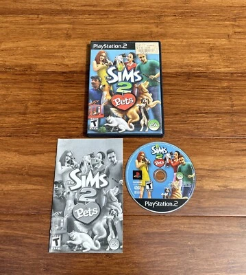 The Sims 2: Pets (Sony Playstation 2 PS2) CIB - Image 1 of 4