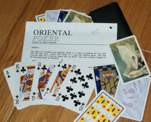 Oriental Poker (Tricks, Co. Ltd. Japan) --1990's hard-2-find packet trick TMGS - Picture 1 of 3