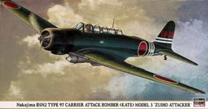 Hasegawa 09761 Nakajima B5N2 Type 97 Carrier Attack Bomber (Kate) Model 3 1/48 - Bild 1 von 1