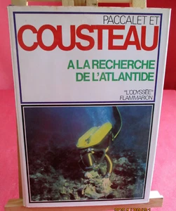 A LA RECHERCHE DE L'ATLANTIDE- Pacale et Cousteau- Editions Flammarion- 1981 - Imagen 1 de 24