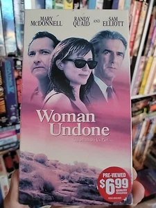 Woman Undone 1995 VHS Rare Hard To Find Original Release - Picture 1 of 2