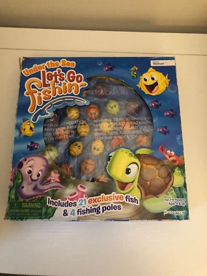 Let’s Go Fishin’ Motorized Game Complete & Working Including the AAA Batteries - Image 1 of 4