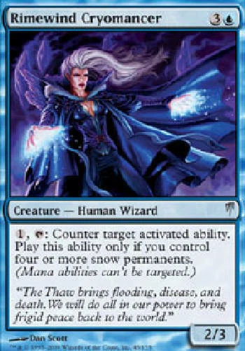 RIMEWIND CRYOMANCER Coldsnap MTG Magic the Gathering Cards DJMagic - Image 1 of 1