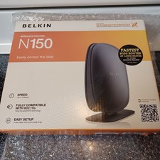 Belkin N150 Wireless Wi-Fi Router #F9K1001 Open Box