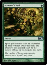 WOTC MtG M11 Autumn's Veil (U) (Foil) VG