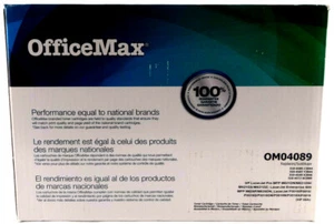 OfficeMax CE255A 55A Remanufactured Black Toner Cartridge Free Shipping - Picture 1 of 4