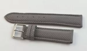 VINTAGE BOB SYNTHETIK ARMBAND 22MM MIT DORNSCHLIESSE 20MM NEU WASSERFEST - Bild 1 von 2