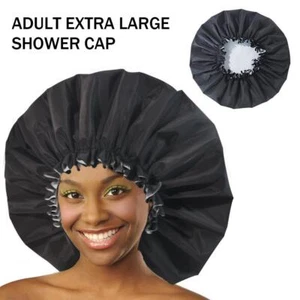 Adult Extra Large Shower Cap Reusable Waterproof 40cm Cap Shower A1K3 For P5E0 - Picture 1 of 9