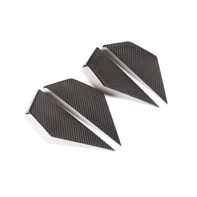 Cubierta superior del panel de puerta de fibra de carbono real 4 piezas para BMW X5 G05 X7 2019-24 Foto 1 de 4