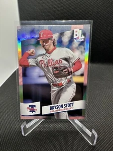 2024 Topps Big League Bryson Stott Rainbow Foil Parallel #218 Phillies  - Picture 1 of 2