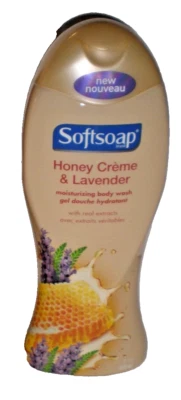 (1) Softsoap HONEY CREME & LAVENDER MOISTURIZING with Real Extracts Body Wash - Image 1 of 2