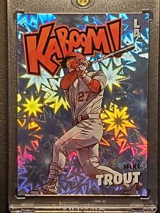 2022 Panini Absolute Mike Trout KABOOM! SSP Rare Cast Hit Pack Fresh & Mint Hot!