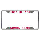 NEUF NCAA Oklahoma Sooners voiture camion chrome métal cadre plaque d'immatriculation