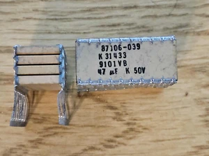 Hermetically Sealed Ceramic Non Magnetic Mil Spec 47 µF K 50V Stacked MLCC PD AG - Picture 1 of 3