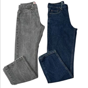 Levi's 511 Boys Sz 14 W27 X L27 and Gap 16 Relaxed Tapered Jeans Lot Of 2 Denim - Picture 1 of 9