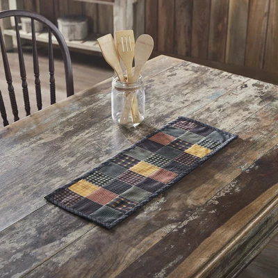 Heritage Farms Quilted Runner 8x24 VHC Brands - Image 1 of 4