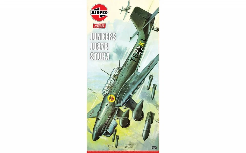 Airfix A18002V Junkers Ju87B Stuka 1 24 Modellbausatz Neu OVP