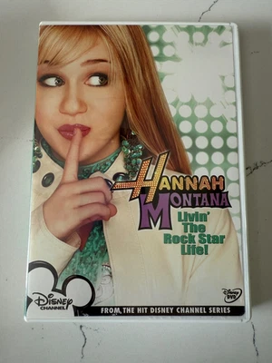 Disney Channel Hannah Montana Livin' The Rock Star Life (06 DVD) Frame & Glasses Foto 1 de 4