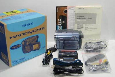 Sony CCD-TRV128 8mm Hi8 Analog Camera Bundle Transfer Kit PC/VCR/DVD/Laptop - Image 1 of 4