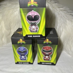 Funko Dorbz Power Rangers Set Of 3 RED #253, BLUE #254 and PINK #256 - Picture 1 of 6