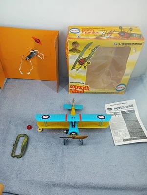 Cox Sopwith Camel .049 Gas Engine Powered Control Line WW1 Bi Plane Air Plane  - Image 1 of 4