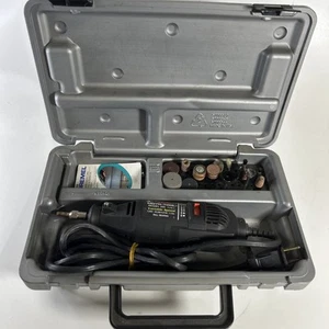 DREMEL MOTO-TOOL MODEL 395 VARIABLE SPEED ROTARY TOOL CASE ACCESSORIES TESTED - Picture 1 of 11