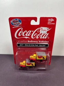 Mini Metals 50377 WHITE WC 22 BOX TRUCK COCA COLA Delivery Set 1:160 N Scale - Picture 1 of 7