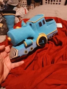 Applause Little Engine That Could Plush Vintage Blue Train Kids Book VTG 11in - Picture 1 of 6