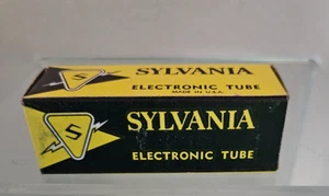 Tubo electrónico Sylvania vintage usado 6K6GT sin probar - Imagen 1 de 2