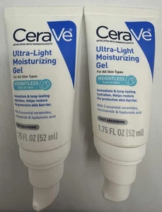2 Stück Cerave ultraleichtes feuchtigkeitsspendendes Gel ~ je 1,75 flüssige Unzen ~ schneller Versand ~ LESEN - Bild 1 von 2