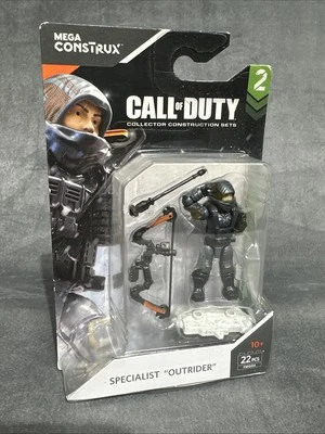 Mega Construx Specialists 系列 2 Specialist Outrider 迷你人偶 FMG06 全新带盒 — 第 1/2 张图片