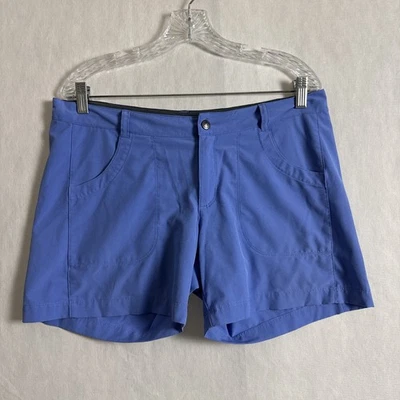 Patagonia Women's Size 12 Blue Purple Polyester Quandary 5" Shorts - Image 1 of 4