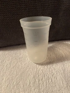 Tupperware Mix-Fix Mini 250 ml - transparent - Schüttelbecher NUR Messbecher  - Bild 1 von 4