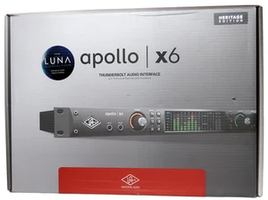 Universal Audio Apollo X6 16x22 Thunderbolt Interface Heritage Edition NEW! - Picture 1 of 5