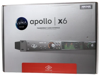 Universal Audio Apollo X6 16x22 Thunderbolt Interface Heritage Edition NEW! - Image 1 of 4