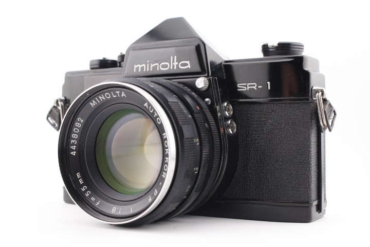 ミノルタ MINOLTA SR-1 + 55mm f1.7 #2418 Minolta Sr-1 Film Cameras for sale - eBay