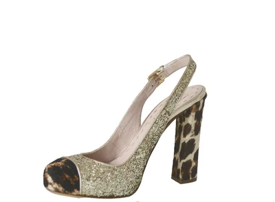 NUEVO EN CAJA ZAPATOS DE SALÓN PRADA MIU MIU BRILLO PELO DE PONY TALLA EU 36 EE. UU. 6 HECHOS EN ITALIA Foto 1 de 4