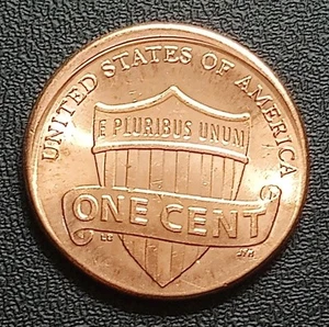BROADSTRUCK ERROR COIN coin currency #1991 collection Coins 1c OFF CENTER - Picture 1 of 6