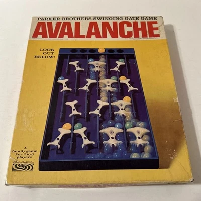 Vintage Avalanche Marble Game by Parker Brothers - 1966 Ed - See Description - Image 1 of 4